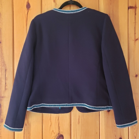 Talbots zipper front dress jacket , size 10 - Picture 6 of 10